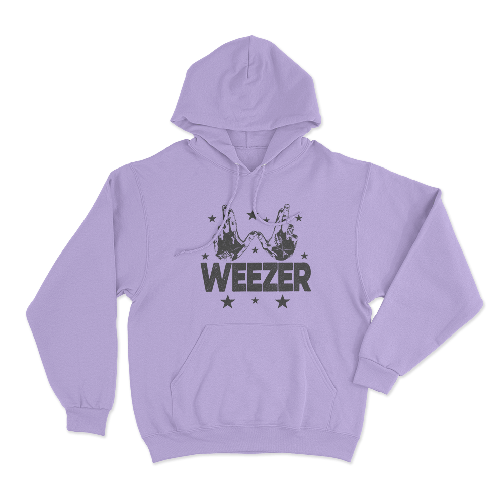 Weezer The Gathering Tour 2026 Unisex Hoodie Purple Weezer The Gathering Tour 2026 Unisex Hoodie Purple