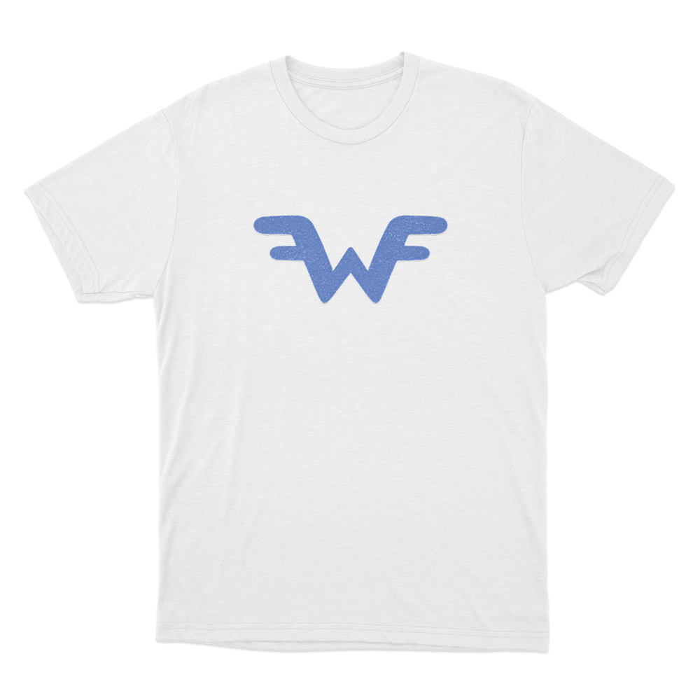 Weezer W Logo Unisex T Shirt White Weezer W Logo Unisex T Shirt White